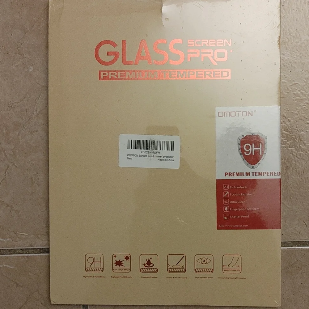 Surface Pro 4 Glass Screen Protector